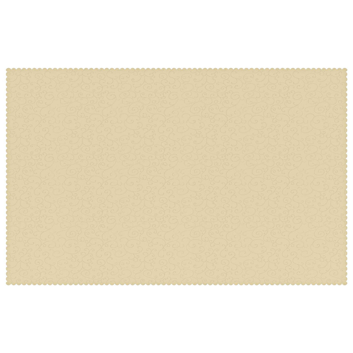 Table Cloth 5 pcs Rectangular Cream White
