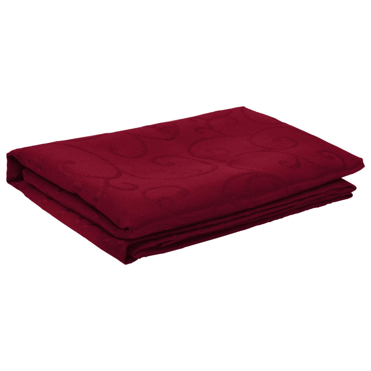 vidaXL Table Cloth 5 pcs Rectangular Wine Red 140 x 260 cm 4