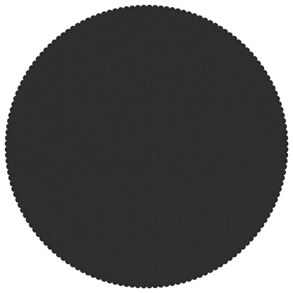 vidaXL Table Cloth 5 pcs Dark Grey Dia. 180 cm Round 5