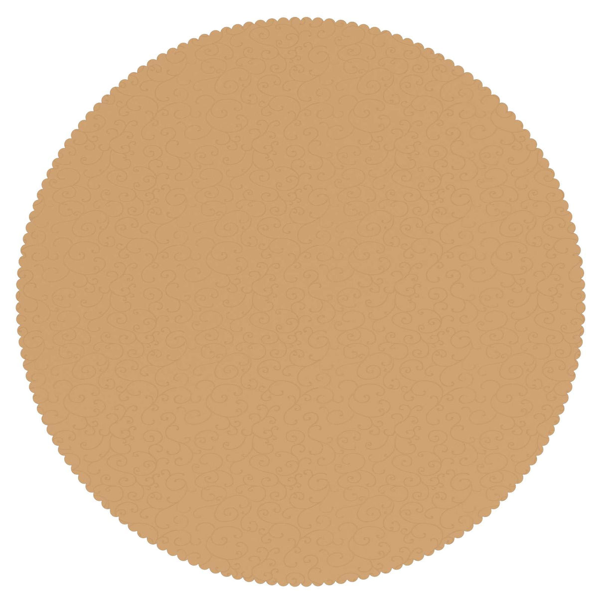 vidaXL Table Cloth 5 pcs Beige Dia. 180 cm Round 5