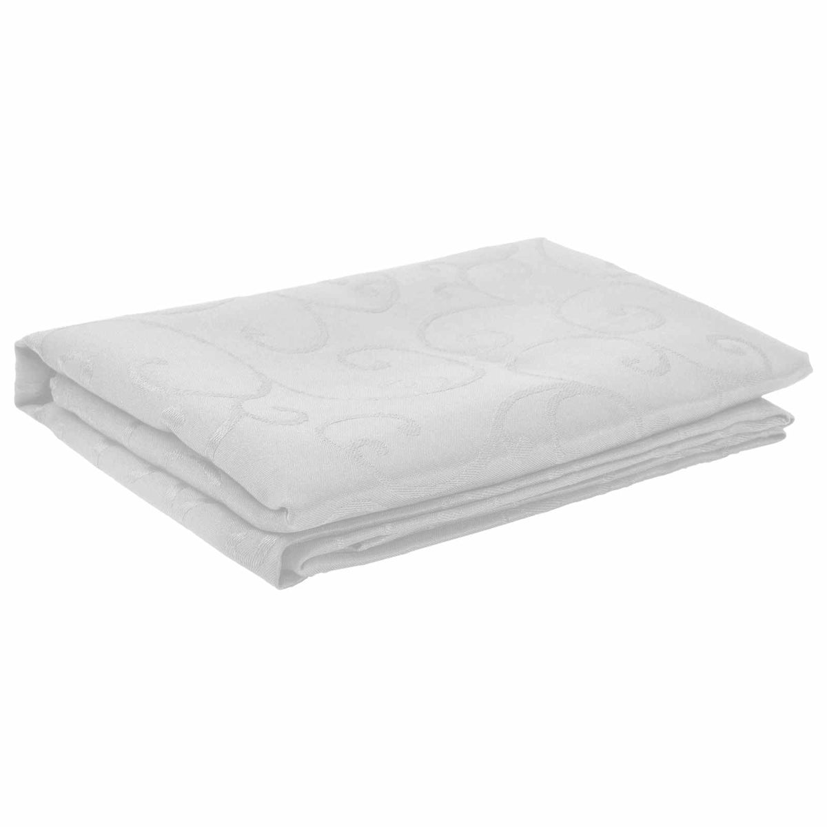 Table Cloth 5 pcs Round White