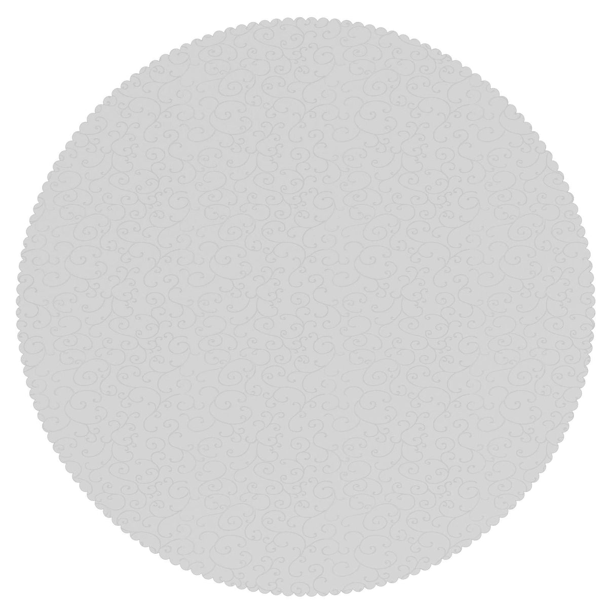 Table Cloth 5 pcs Round White