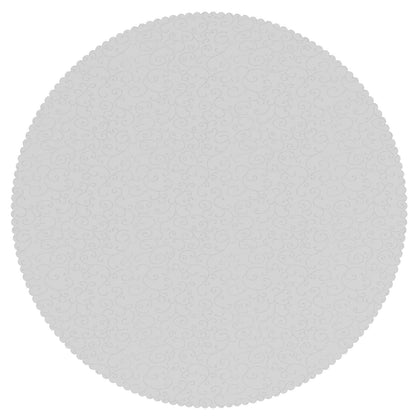 Table Cloth 5 pcs Round White