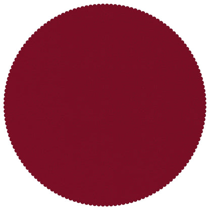vidaXL Table Cloth 5 pcs Wine Red Dia. 180 cm Round 5