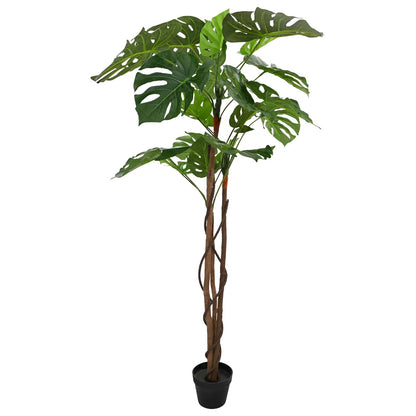 vidaXL Artificial Monstera Plant Green 94 x 18 x 170 cm 3