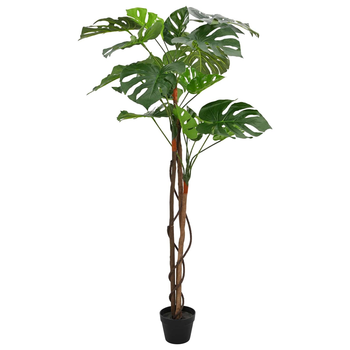 vidaXL Artificial Monstera Plant Green 94 x 18 x 170 cm 2