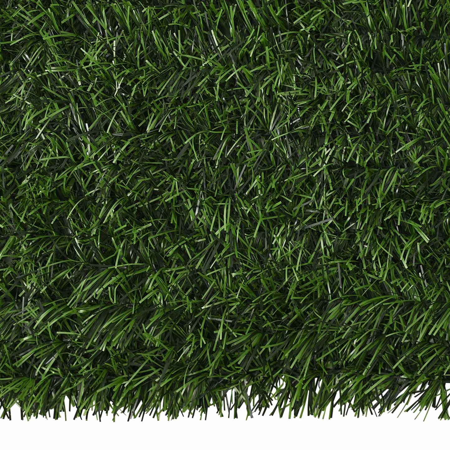 vidaXL Artificial Fence Light Green 1 x 6 m PVC and Steel 4