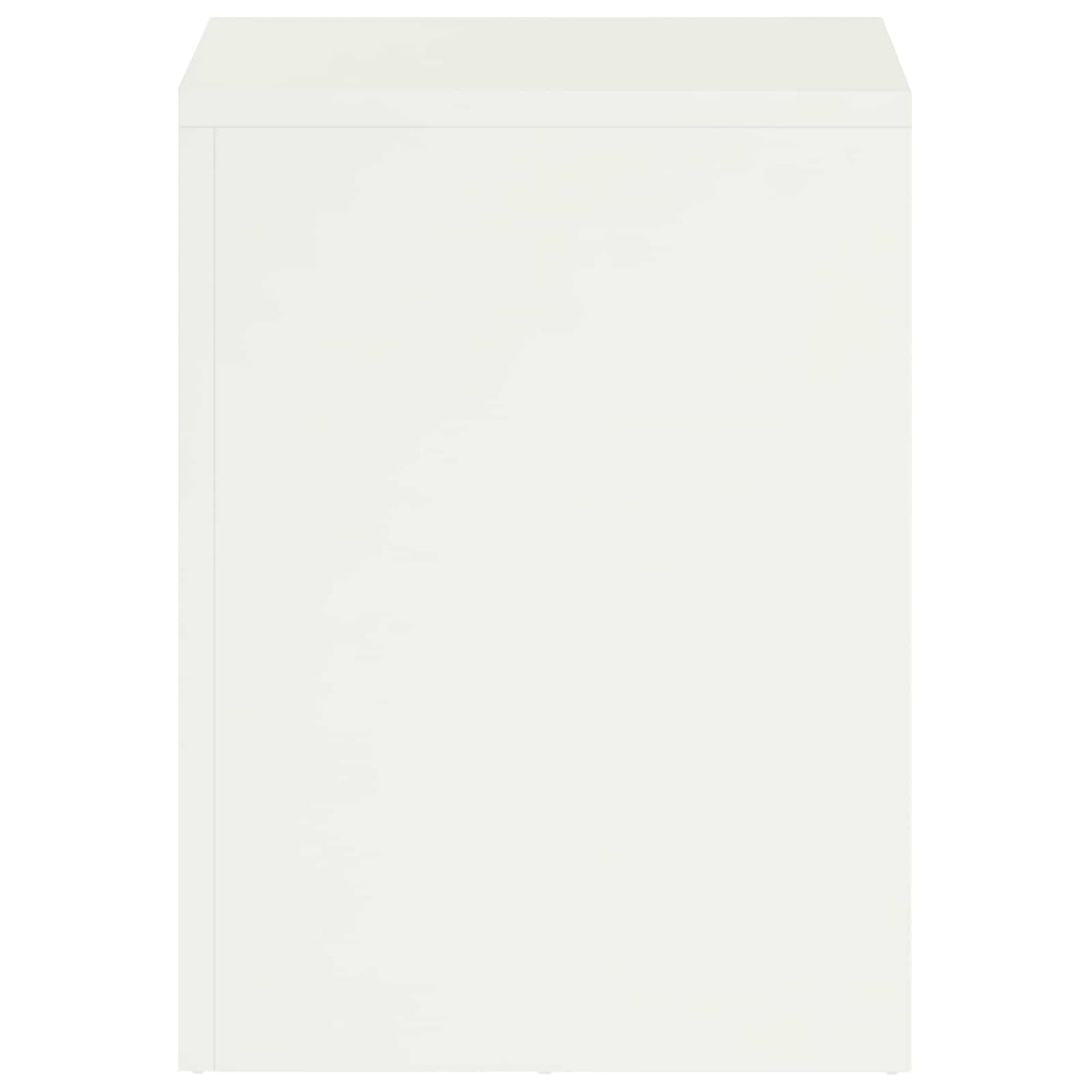 vidaXL Plant Stand 2 pcs White 30 x 30 x 40 cm Steel 4