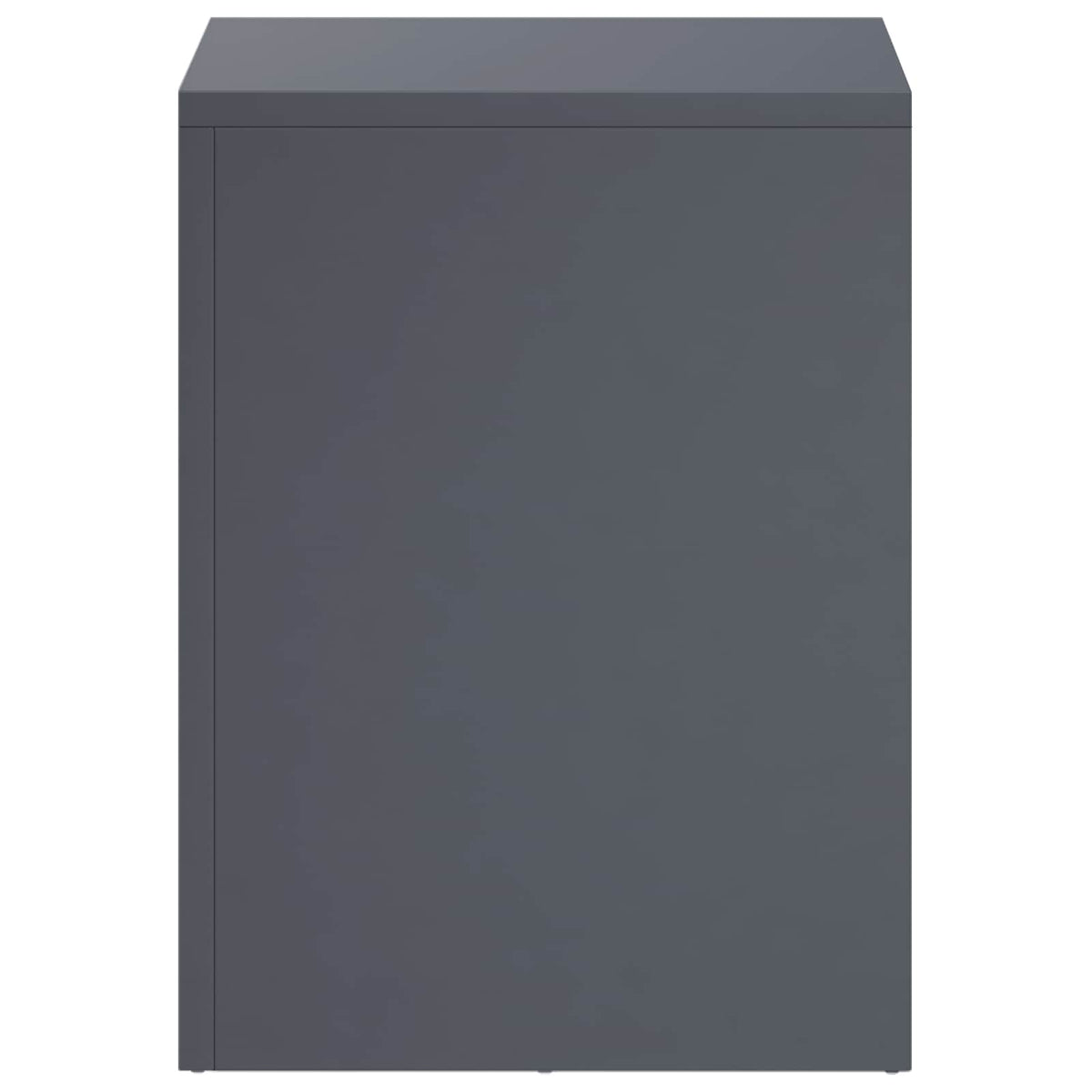 vidaXL Plant Stand 2 pcs Anthracite 30 x 30 x 40 cm Galvanised Steel 4