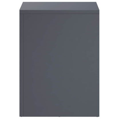vidaXL Plant Stand 2 pcs Anthracite 30 x 30 x 40 cm Galvanised Steel 4