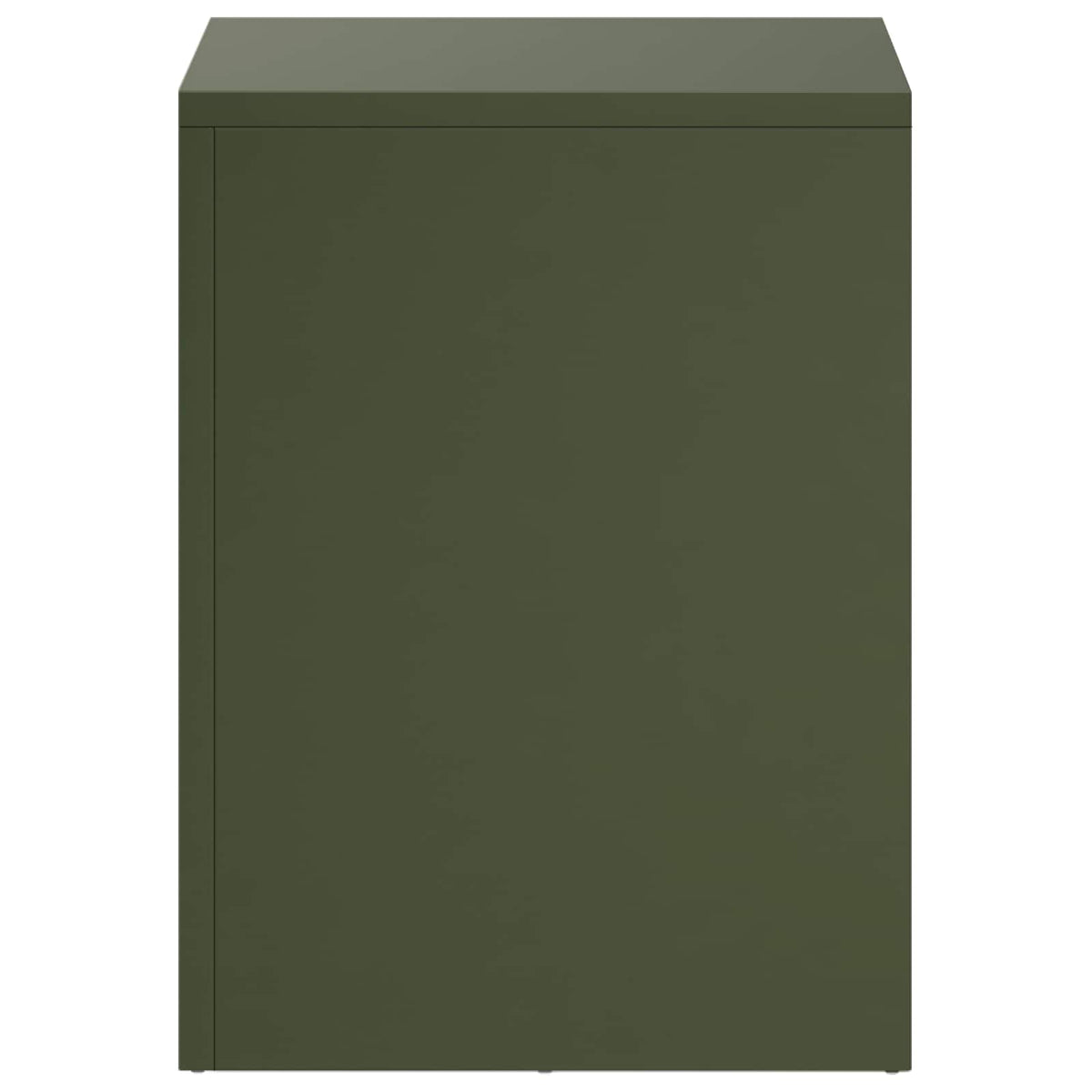 vidaXL Plant Stand 2 pcs Olive Green 30 x 30 x 40 cm Steel 4
