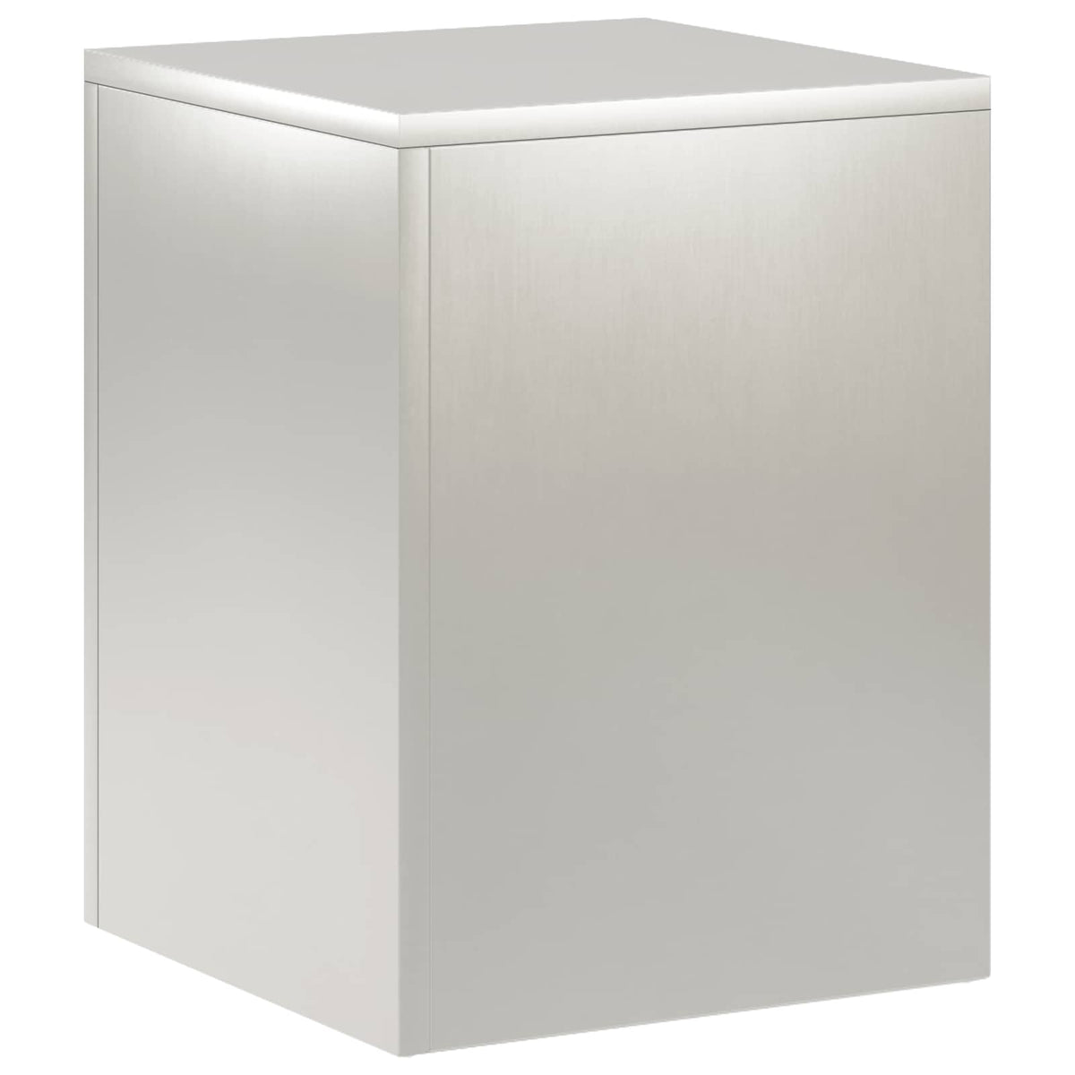 vidaXL Plant Stand Silver 30 x 30 x 40 cm Steel 2