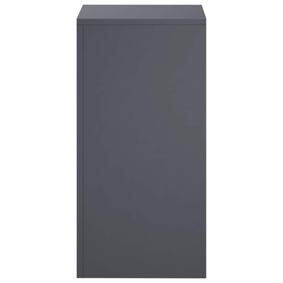 vidaXL Plant Stand 2 pcs Anthracite 30 x 30 x 60 cm Galvanised Steel 4