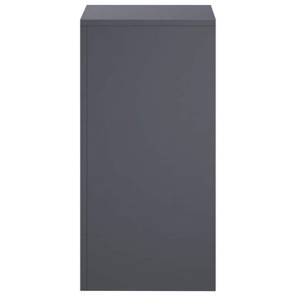 vidaXL Plant Stand 2 pcs Anthracite 30 x 30 x 60 cm Galvanised Steel 4