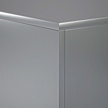 vidaXL Plant Stand 2 pcs Silver 30 x 30 x 60 cm Stainless Steel 6