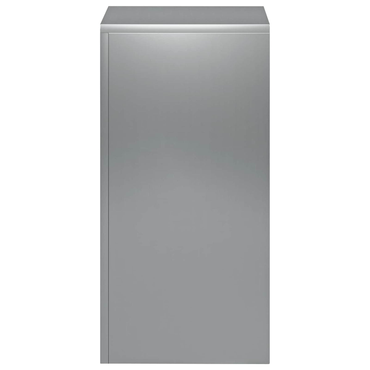 vidaXL Plant Stand 2 pcs Silver 30 x 30 x 60 cm Stainless Steel 4