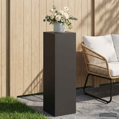 vidaXL Plant Stand Black 30 x 30 x 100 cm Steel 1