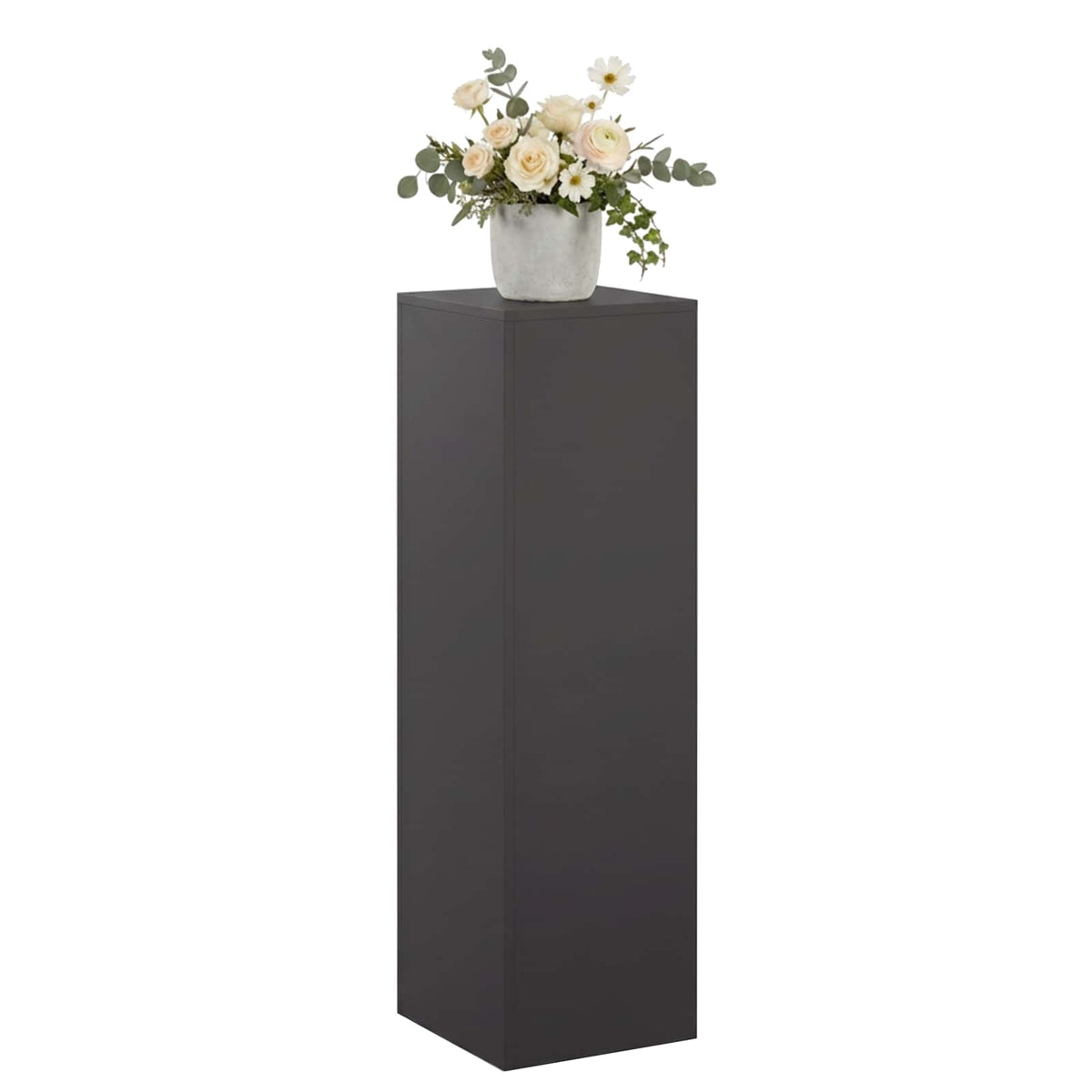 vidaXL Plant Stand Black 30 x 30 x 100 cm Steel 3