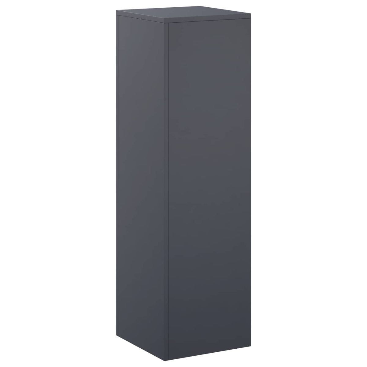 vidaXL Plant Stand Anthracite 30 x 30 x 100 cm Stainless Steel 2