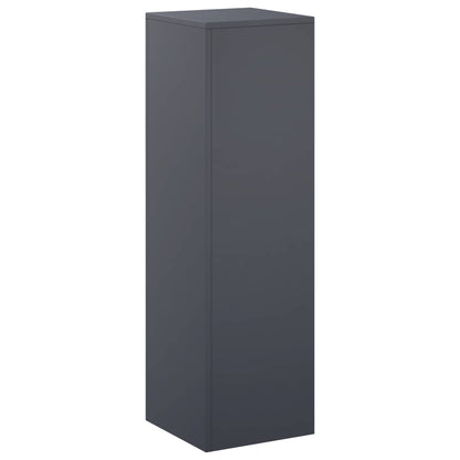 vidaXL Plant Stand Anthracite 30 x 30 x 100 cm Stainless Steel 2
