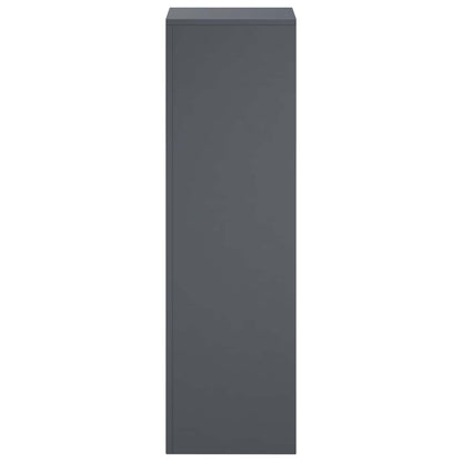 vidaXL Plant Stand Anthracite 30 x 30 x 100 cm Stainless Steel 4