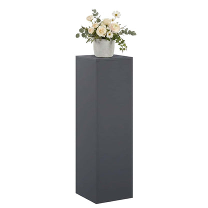 vidaXL Plant Stand Anthracite 30 x 30 x 100 cm Stainless Steel 3
