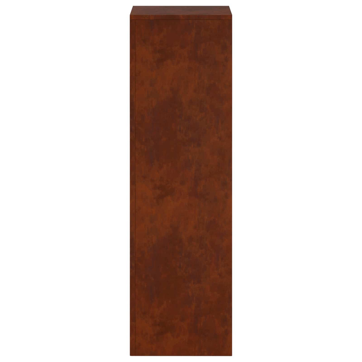 vidaXL Plant Stand Rusty 30 x 30 x 100 cm Weathering Steel 5