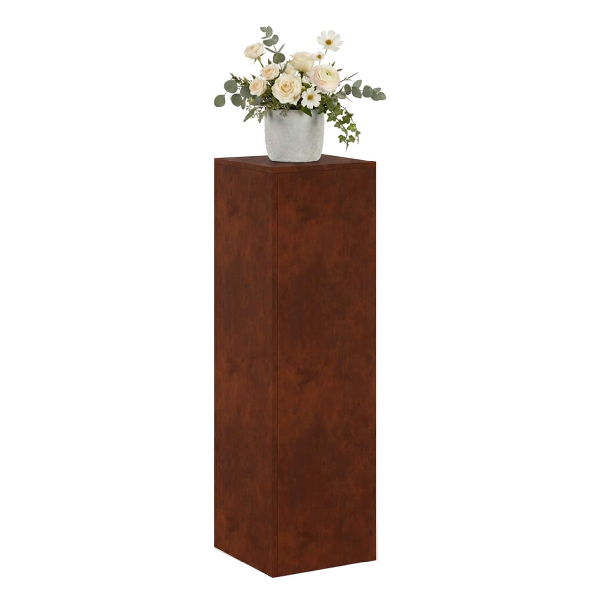 vidaXL Plant Stand Rusty 30 x 30 x 100 cm Weathering Steel 3