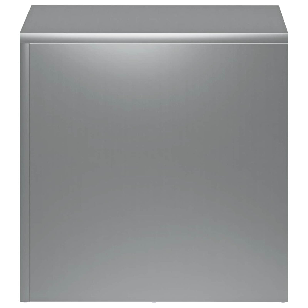 vidaXL Plant Stand 2 pcs Silver 40 x 40 x 40 cm Stainless Steel 4