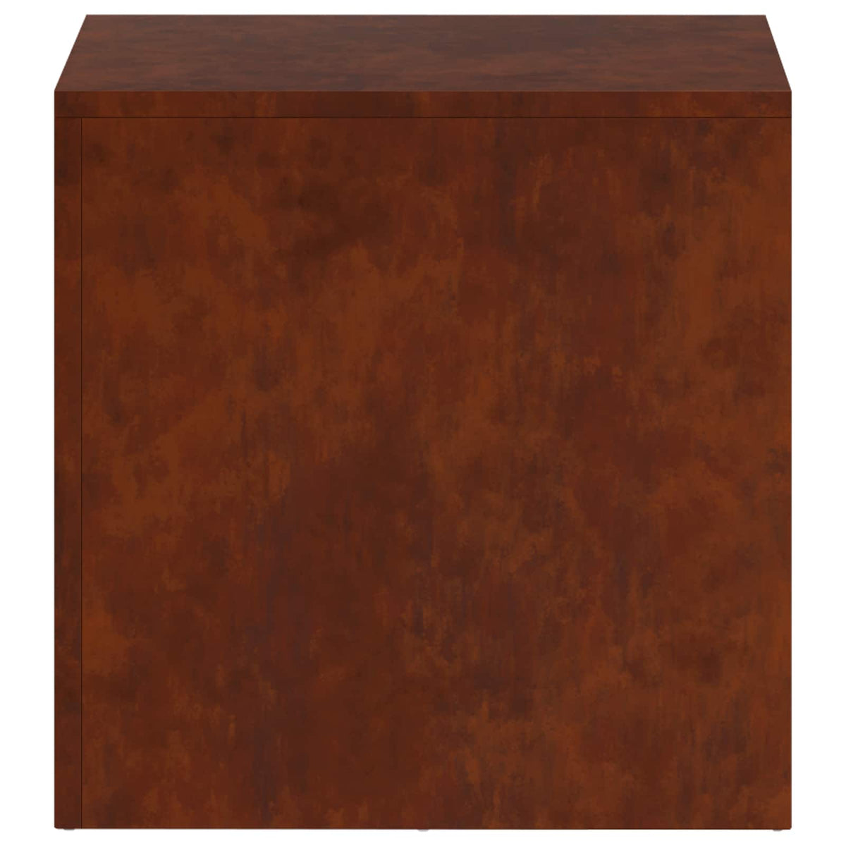 vidaXL Plant Stand 2 pcs Rusty 40 x 40 x 40 cm Weathering Steel 5