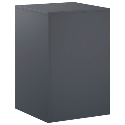 vidaXL Plant Stand Anthracite 40 x 40 x 60 cm Stainless Steel 2