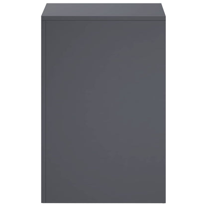 vidaXL Plant Stand Anthracite 40 x 40 x 60 cm Stainless Steel 4