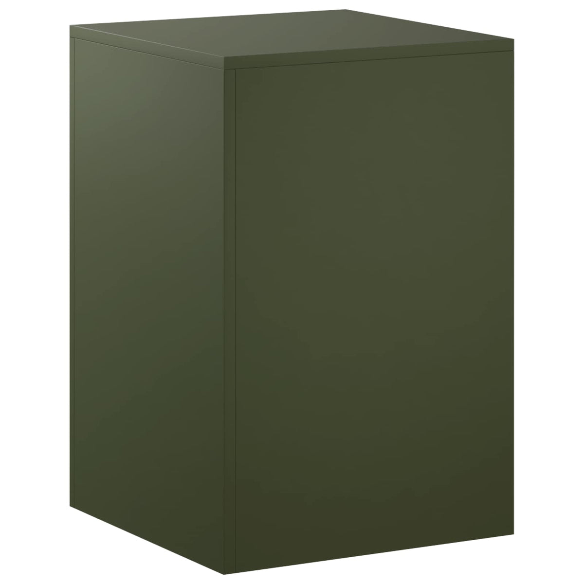vidaXL Plant Stand Olive Green 40 x 40 x 60 cm Weathering Steel 2