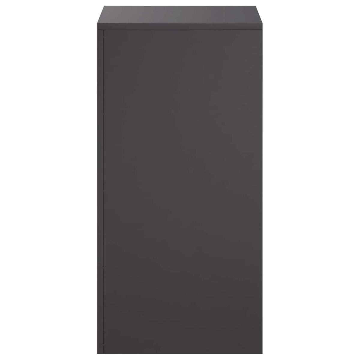 vidaXL Plant Stand Black 40 x 40 x 80 cm Steel 4