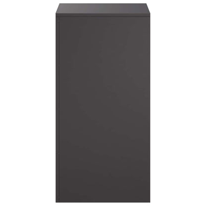 vidaXL Plant Stand Black 40 x 40 x 80 cm Steel 4