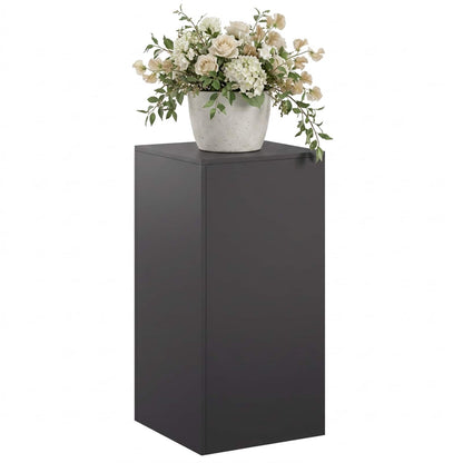 vidaXL Plant Stand Black 40 x 40 x 80 cm Steel 3