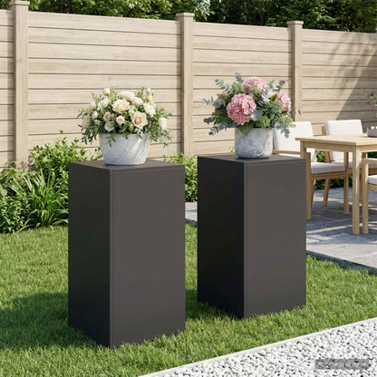 vidaXL Plant Stand 30 x 30 x 40 cm Steel Black