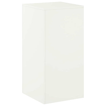 Plant Stand 30 x 30 x 40 cm Steel White 1x (40 x 40 x 80 cm)