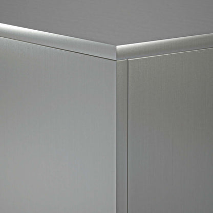 vidaXL Plant Stand Silver 40 x 40 x 80 cm Steel 6