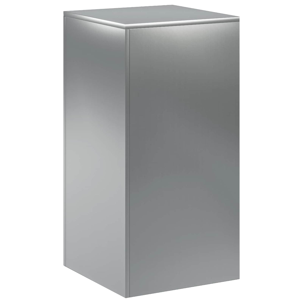 vidaXL Plant Stand Silver 40 x 40 x 80 cm Steel 2