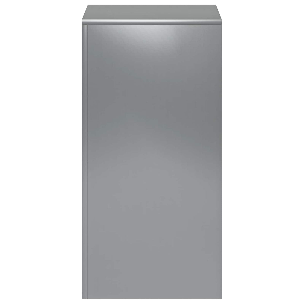 vidaXL Plant Stand Silver 40 x 40 x 80 cm Steel 4