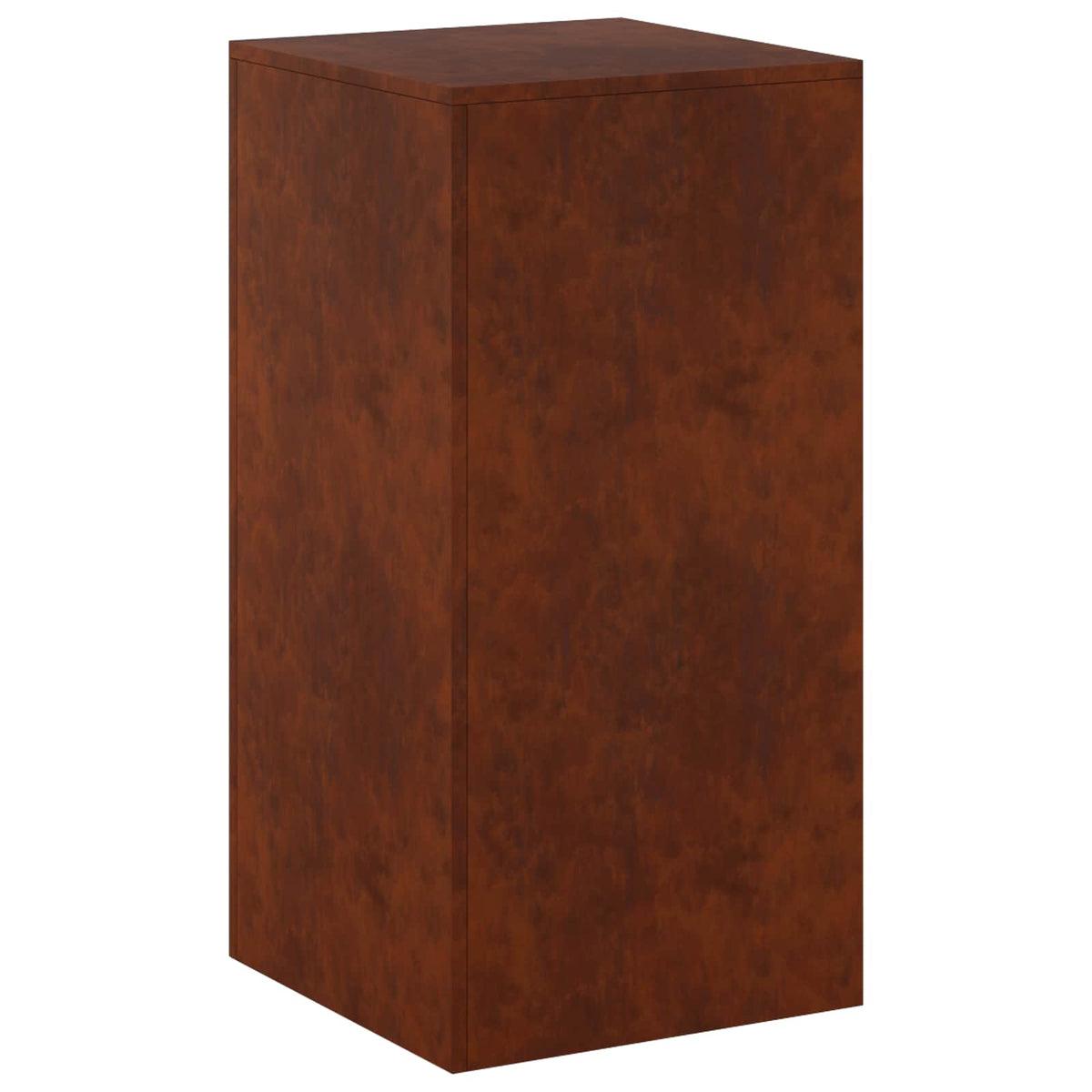 vidaXL Plant Stand Rusty 40 x 40 x 80 cm Weathering Steel 2