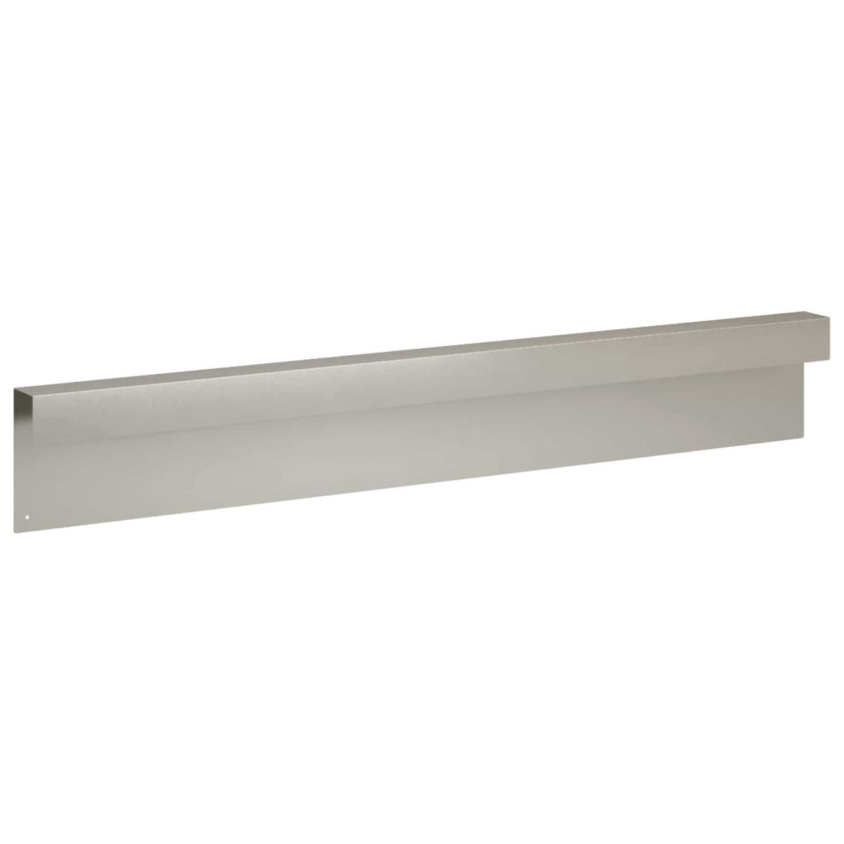 vidaXL Garden Cover Profile 2 pcs 100 x 5 x 15 cm Stainless Steel 5
