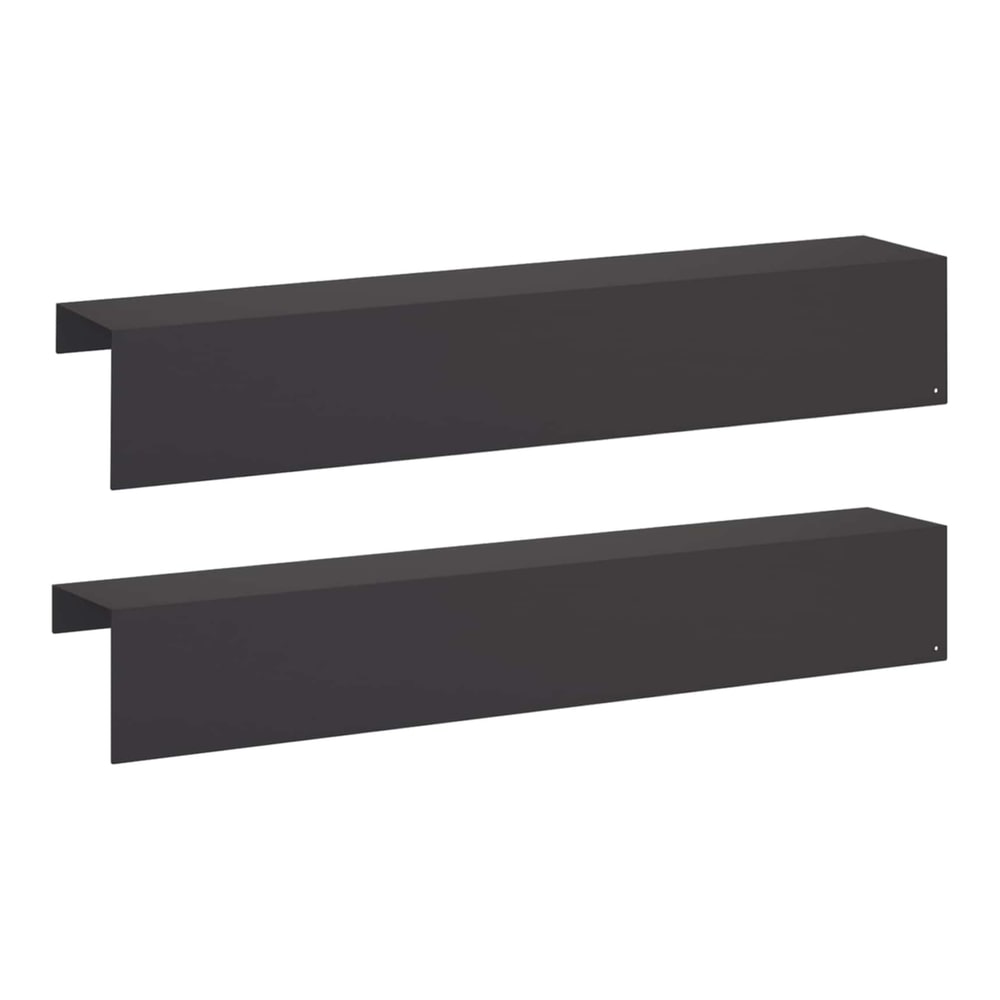 Garden Cover Profile Steel Black