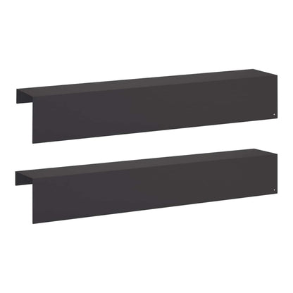 Garden Cover Profile Steel Black