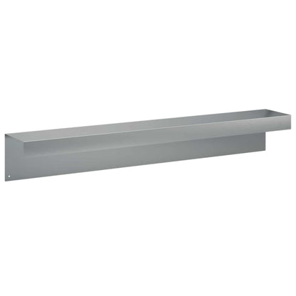 Garden Cover Profile 2 pcs Galvanised Steel