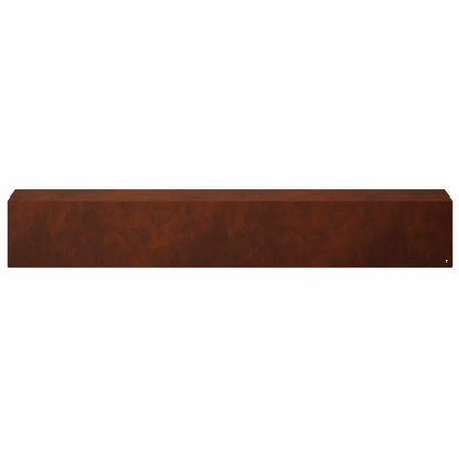 Garden Cover Profile 2 pcs Weathering Steel