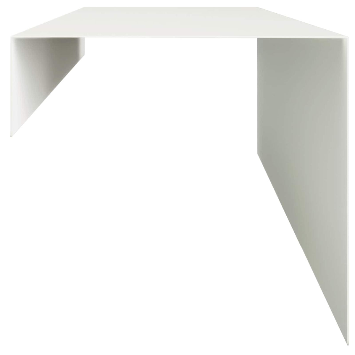 vidaXL Garden Cover Profile 2 pcs 100 x 20 x 15 cm Steel White 4