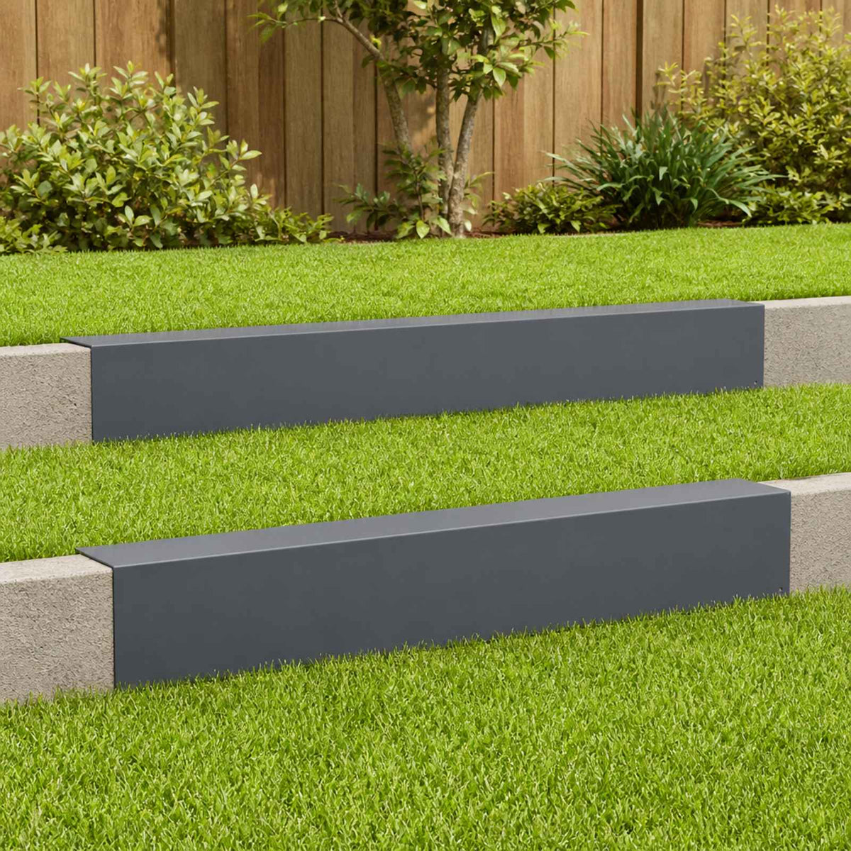 Garden Cover Profile 2 pcs Anthracite