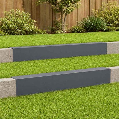 Garden Cover Profile 2 pcs Anthracite